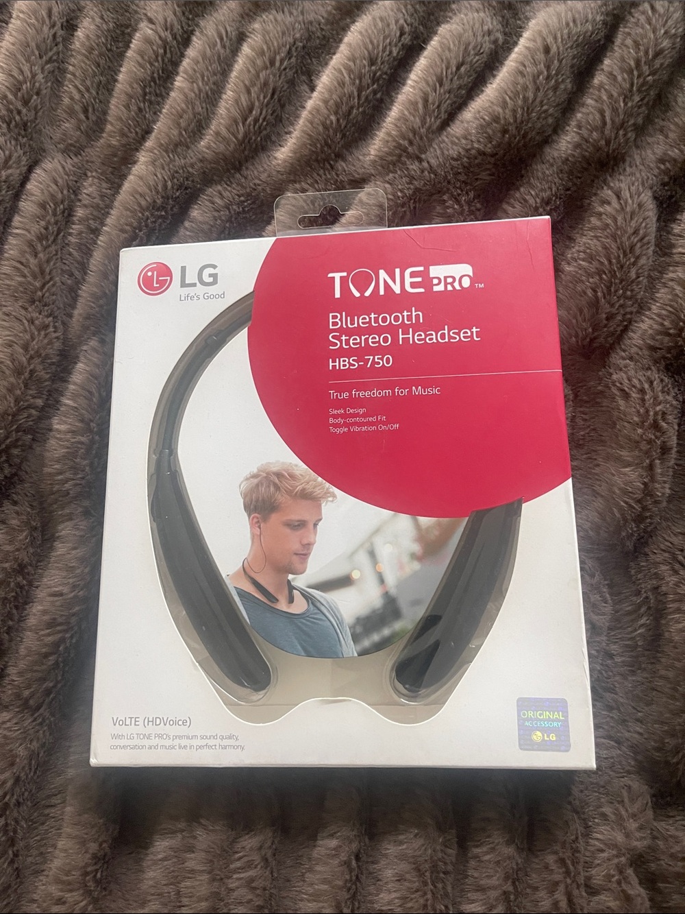 LG Tone Pro HBS-750 Bluetooth Neckband Headset - Black